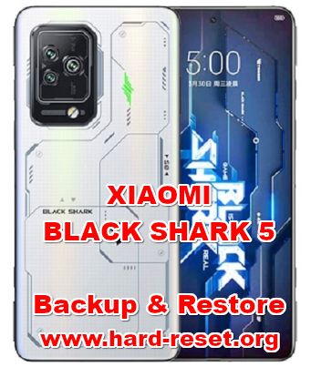 how to backup & restore data on XIAOMI BLACK SHARK 5