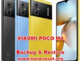 how to backup & restore data on XIAOMI POCO M4