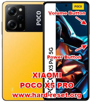 hard reset XIAOMI POCO X5 PRO
