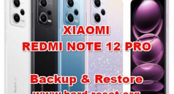 Easy Way to Backup & Restore XIAOMI REDMI NOTE 12 PRO Contact, Chat, Data, Picture, SMS