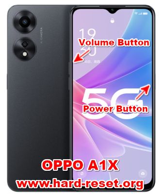 hard reset OPPO A1X