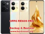 how to backup and restore data on OPPO RENO9 PRO