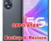 how to backup & restore data / contact / photos on OPPO A58X