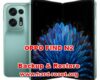 how to backup & restore data on OPPO FIND N2