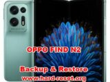 how to backup & restore data on OPPO FIND N2