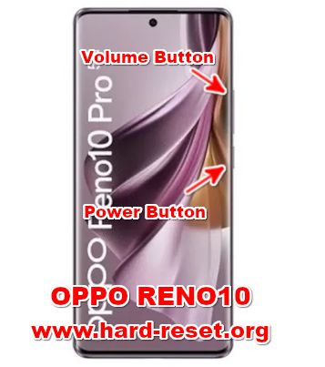 hard reset OPPO RENO10