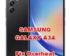 how to fix overheat problems on SAMSUNG GALAXY A34