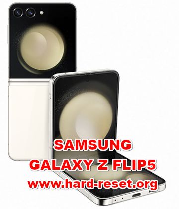 hard reset SAMSUNG GALAXY Z FLIP5