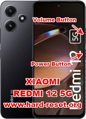 hard reset XIAOMI REDMI 12 5G