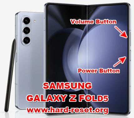 hard reset SAMSUNG GALAXY Z FOLD5