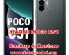 how to backup & restore data on XIAOMI POCO C51