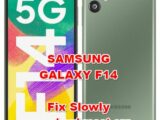 how to fix lagging problems on SAMSUNG GALAXY F14