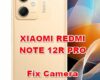 how to fix camera problems on XIAOMI REDMI NOTE 12R PRO