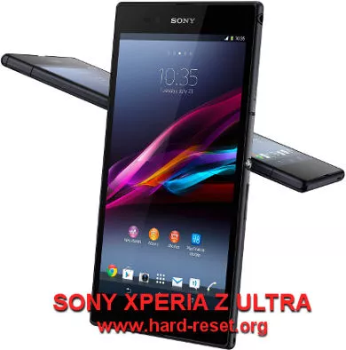 hard reset sony xperia z ultra