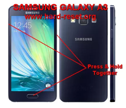 hard reset samsung galaxy a3