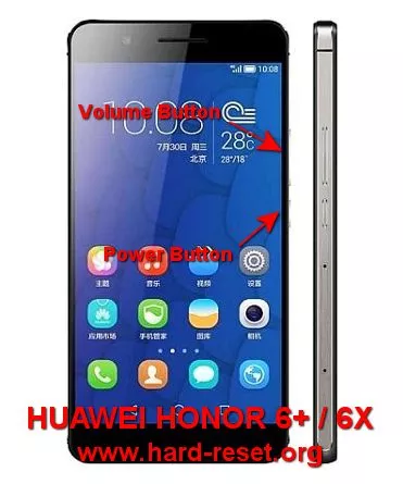 hard reset huawei honor 6 plus / honor 6x to factory default