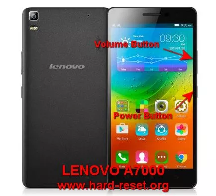 hard reset lenovo a7000 to factory default