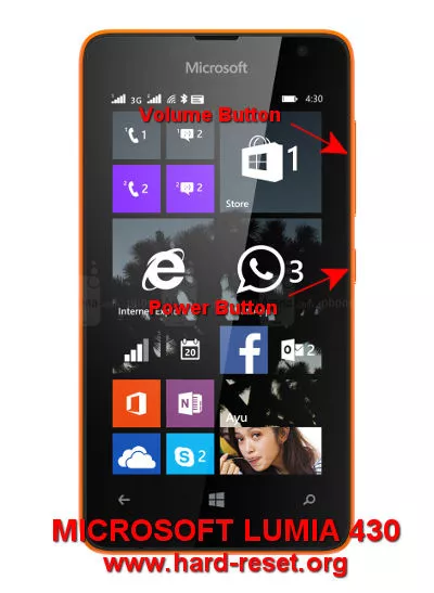 hard reset microsoft lumia 430