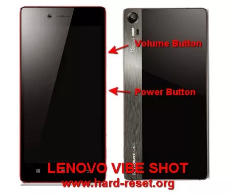 hard reset lenovo vibe shot to factory default