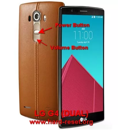 hard reset lg g4 dual to factory default