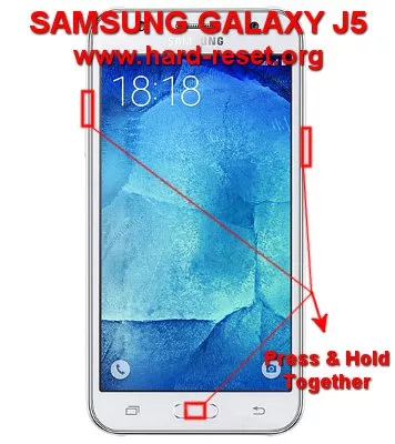hard reset samsung galaxy j5 to factory default