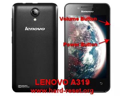 hard reset lenovo a319 rockstar