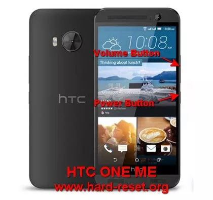 hard reset htc one me