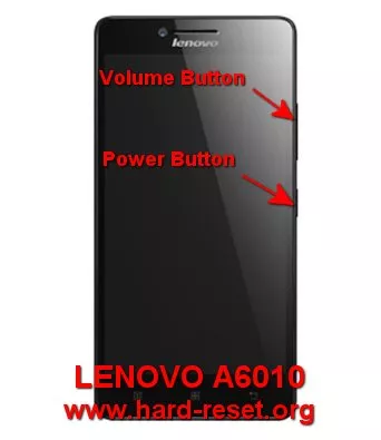 hard reset lenovo a6010