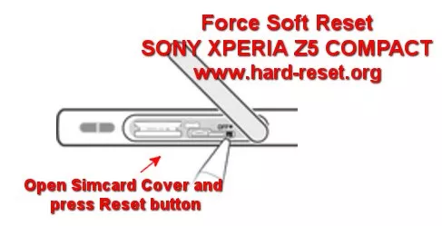force soft reset sony xperia z5 compact