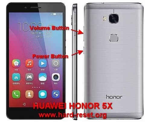 hard reset huawei honor 5x