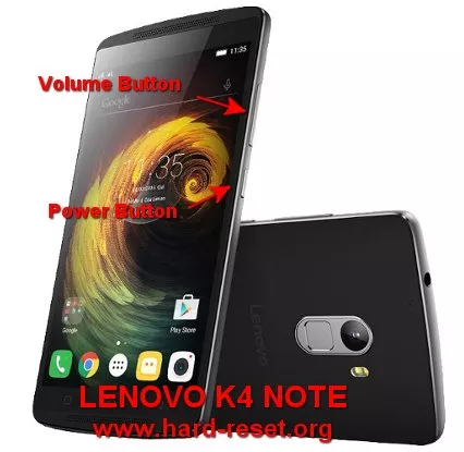 hard reset lenovo k4 note / vibe x3 lite