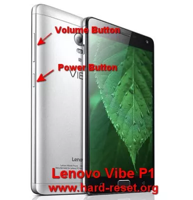 hard reset lenovo vibe p1