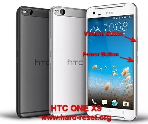 hard reset htc one x9