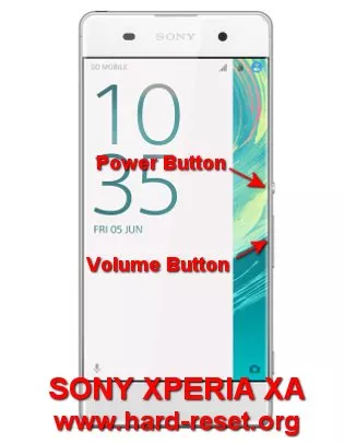 hard reset sony xperia xa (dual)