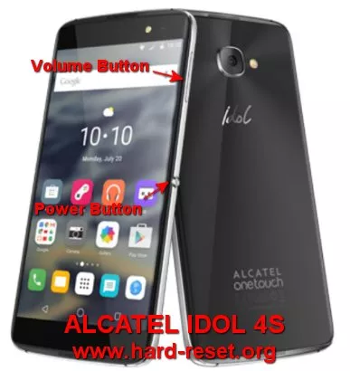 hard reset alcatel idol 4s