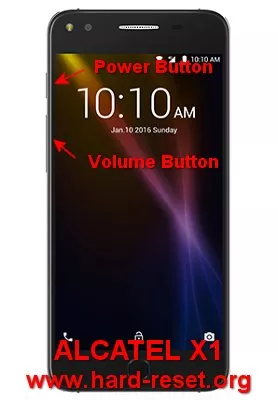 hard reset alcatel x1