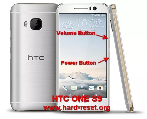 hard reset htc one s9