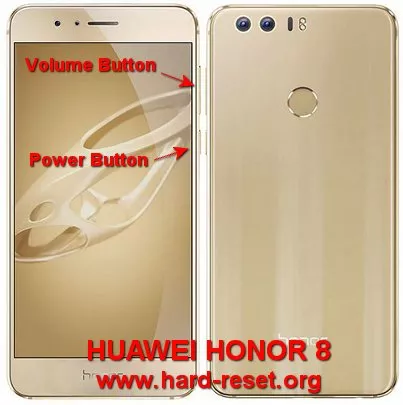 hard reset huawei honor 8