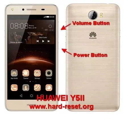 hard reset huawei y5ii / y5 2