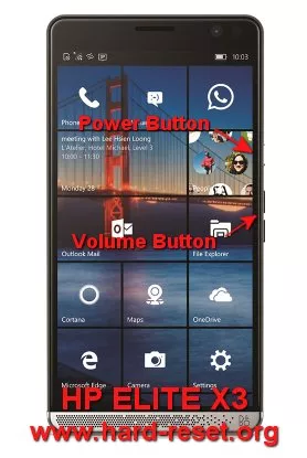 hard reset hp elite x3 microsoft windows 10