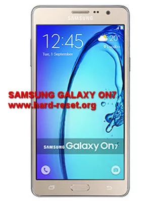 hard reset samsung galaxy on7 pro