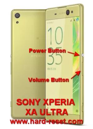 hard reset sony xperia xa ultra