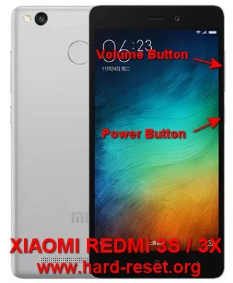 hard reset xiaomi redmi 3s / redmi 3x