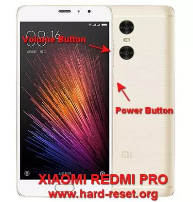 hard reset xiaomi redmi pro
