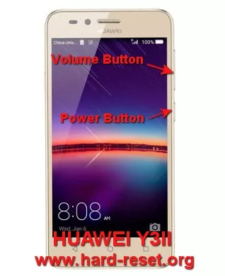 hard reset huawei y3II / huawei y3-2
