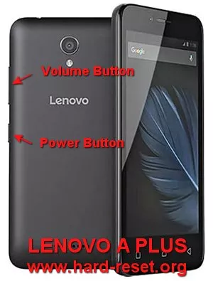 hard reset lenovo a plus
