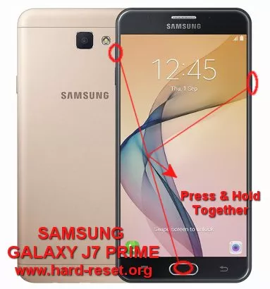 hard reset samsung galaxy j7 prime