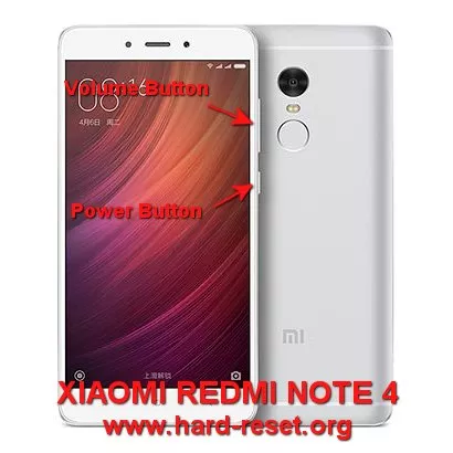 hard reset xiaomi redmi note 4