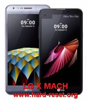 format lg x mach / lg x fast