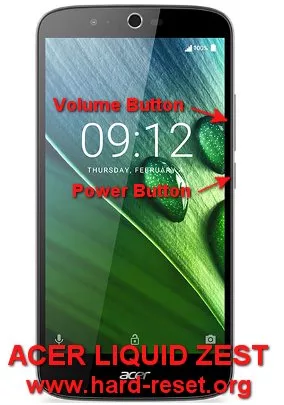 hard reset acer liquid zest plus